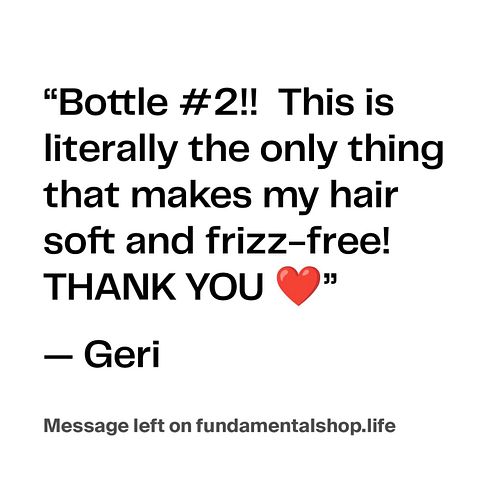 We make hair oil, and you love it ❤️‍🔥 These are the types of reviews that we like waking up to. Thank you for continuing to ...
