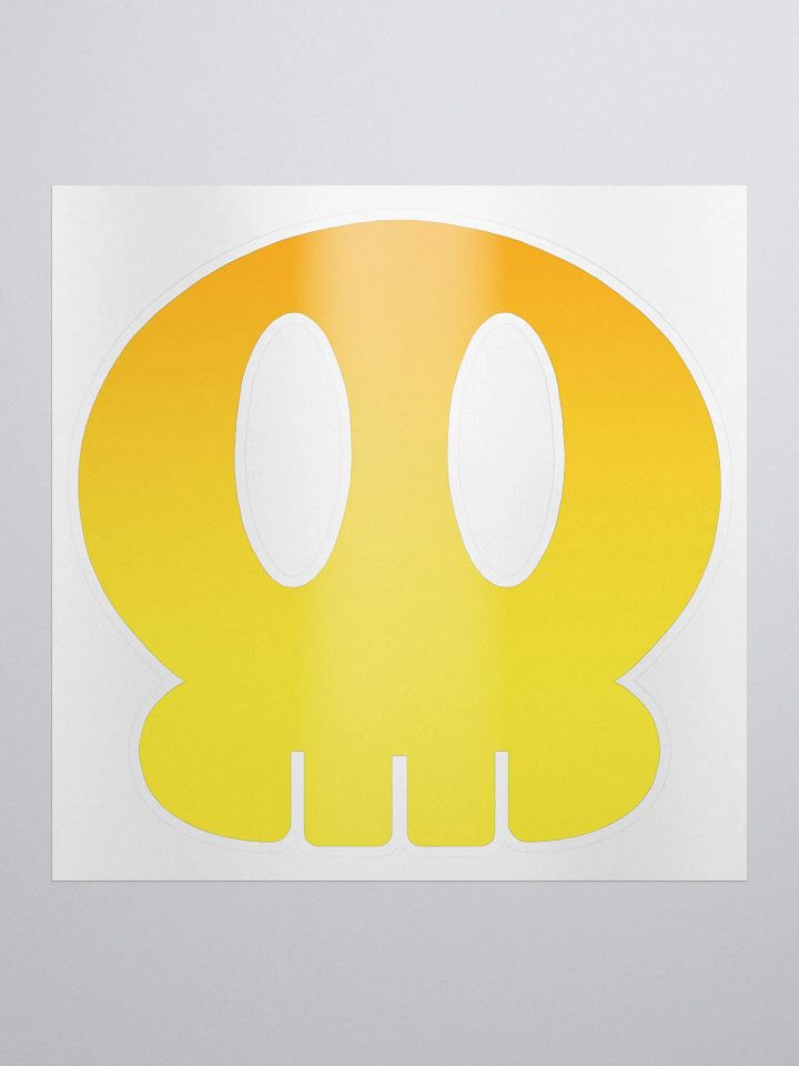 Noggin Skull Sticker product image (1)
