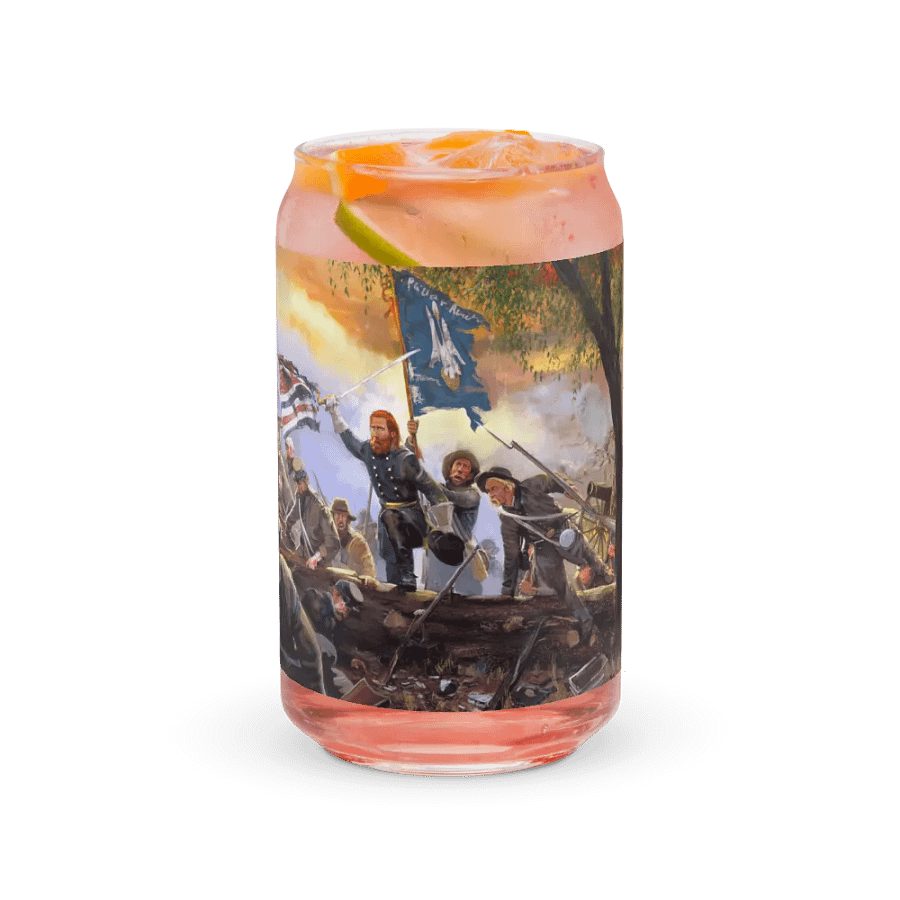 7th LA Pelican Regiment Glass Can Cup product image (37)