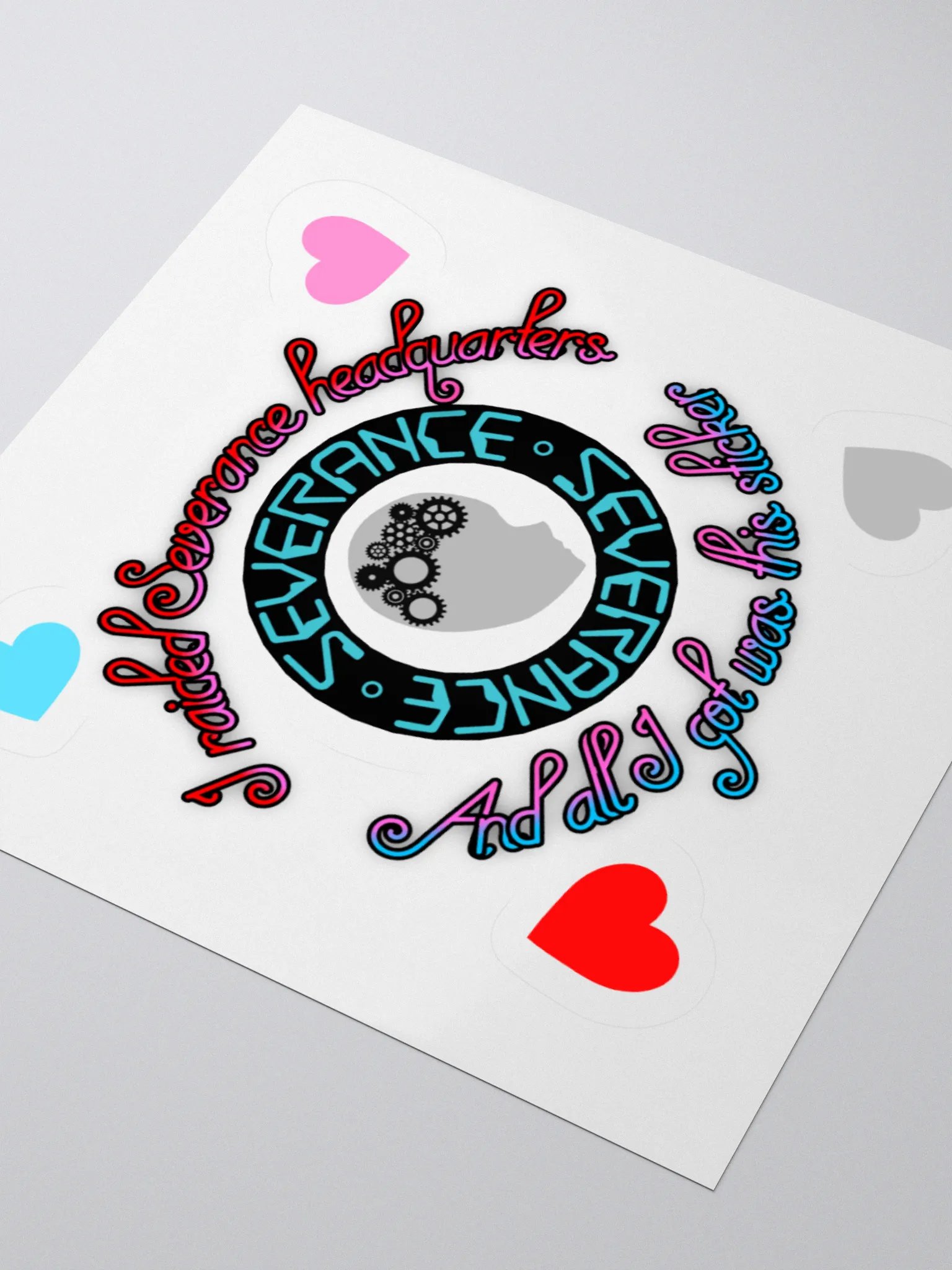 Severance raid sticker product image (8)