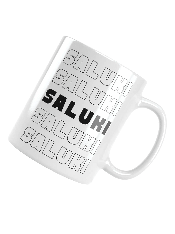 Saluki Modern Chic Small Ceramic Mug For Saluki Lovers product image (1)