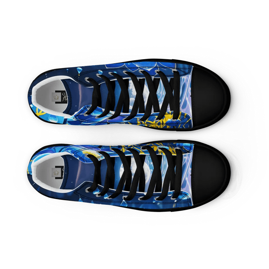 Lotus Dream High Tops ( Water Element Inspired) product image (9)