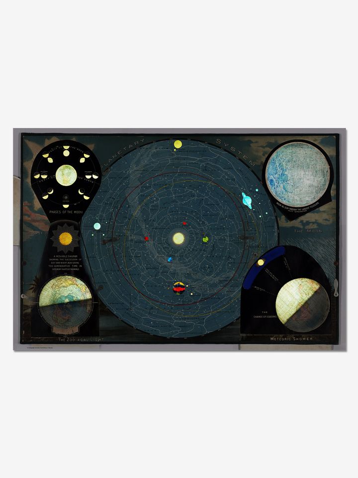 Planetary System Matte Poster product image (1)