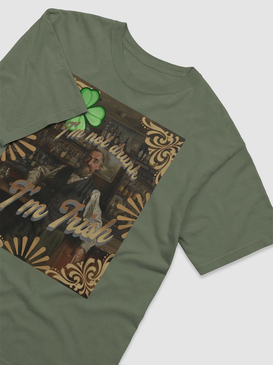 St. Patrick's Day Heavyweight Unisex Crewneck T-shirt product image (3)