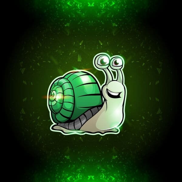 Snail Logo - Red | Gold | Green product image (3)