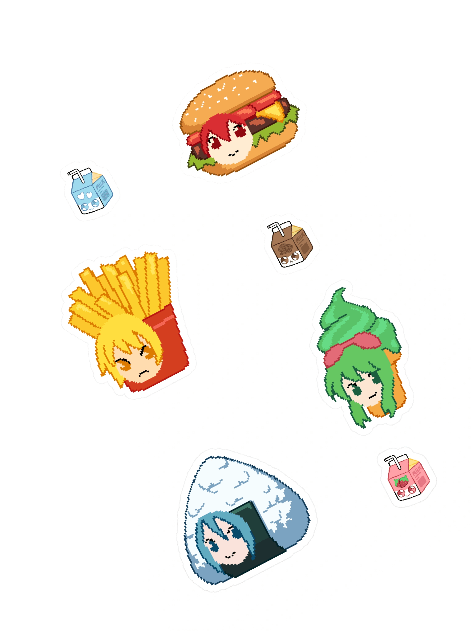 Snacks Sticker Set product image (1)