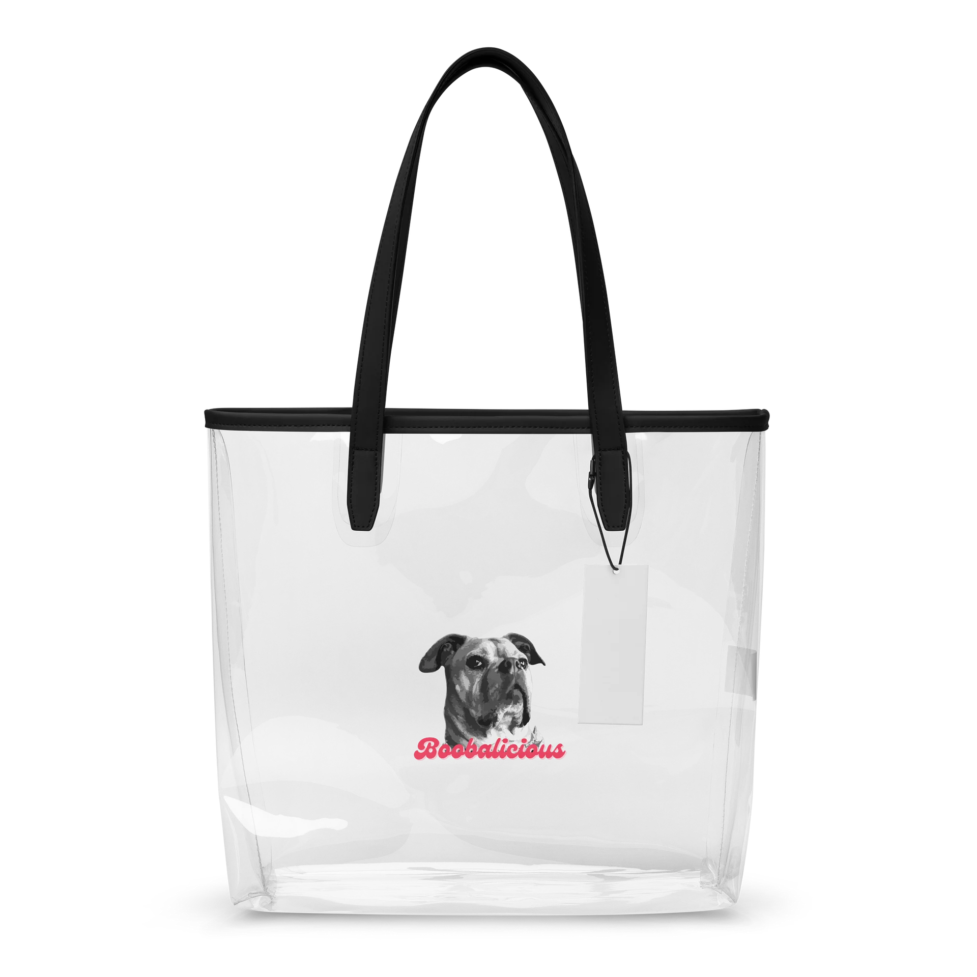 Boobalicious Boo Clear Tote Bag product image (1)
