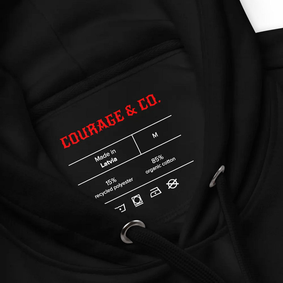 Courage & Co. Phoenix In Smog Hoodie product image (6)