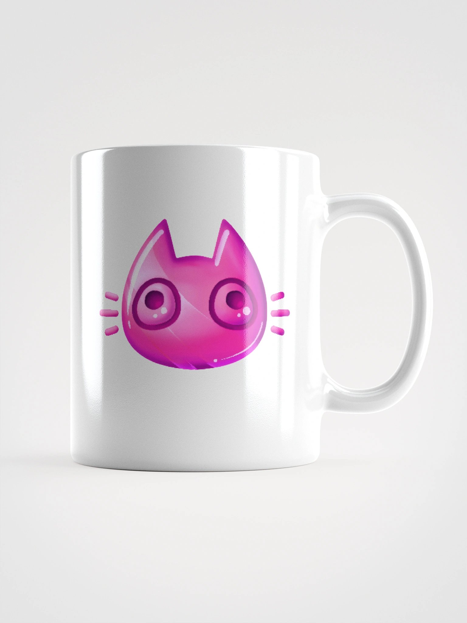 Pink Cat Face Mug product image (2)