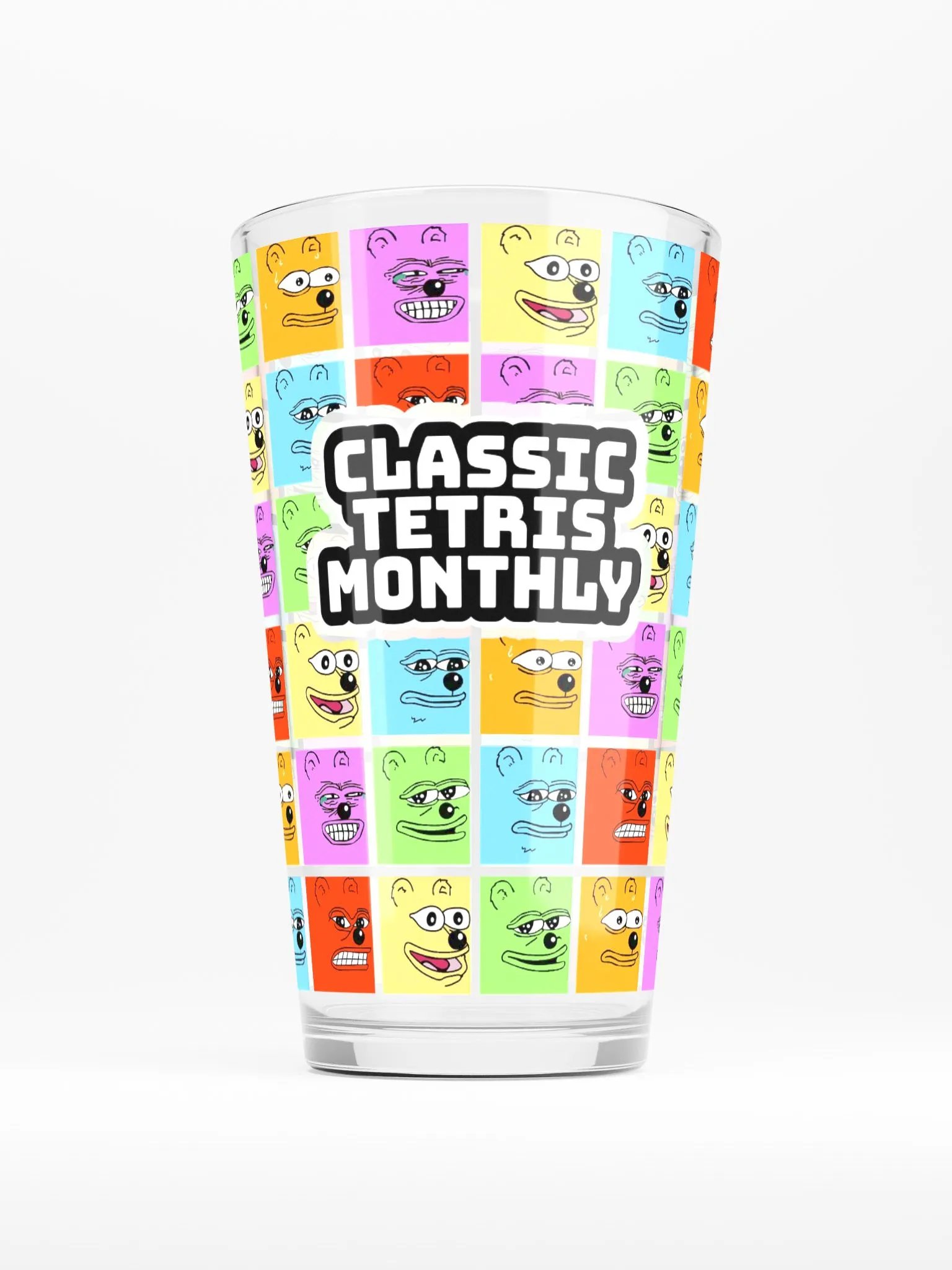 CTM Throwback Bear Tribute Pint Glass product image (1)