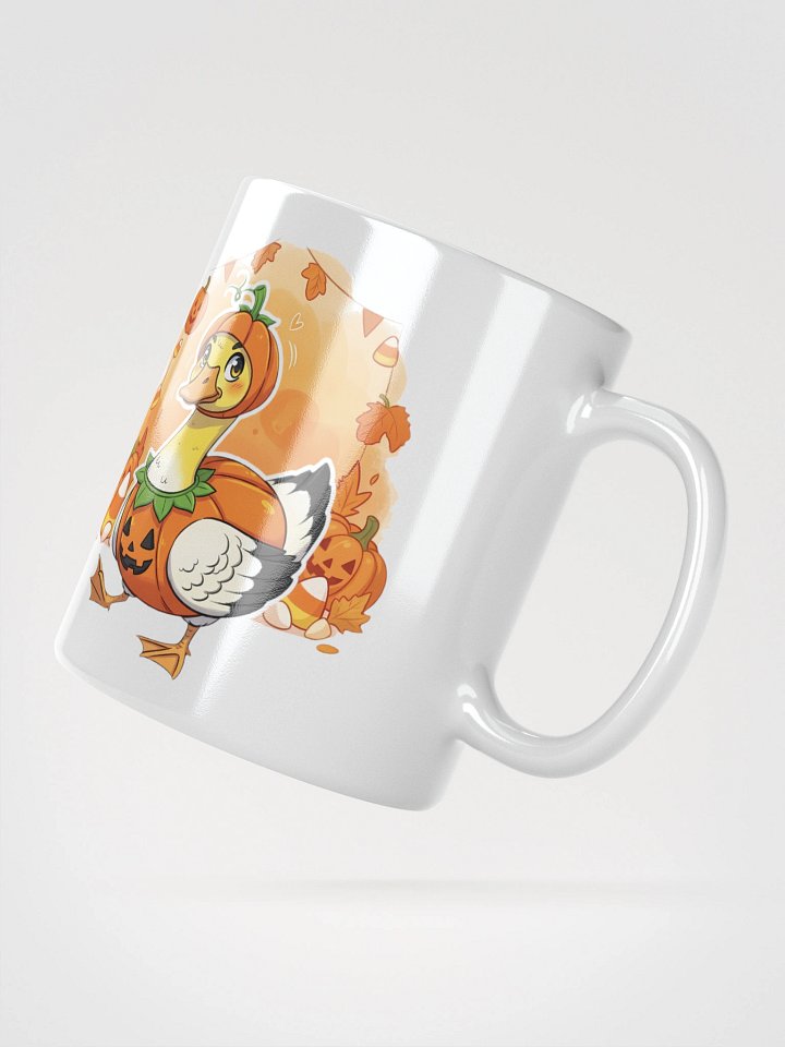 Funny Halloween Goose in Pumpkin Costume Mug product image (5)
