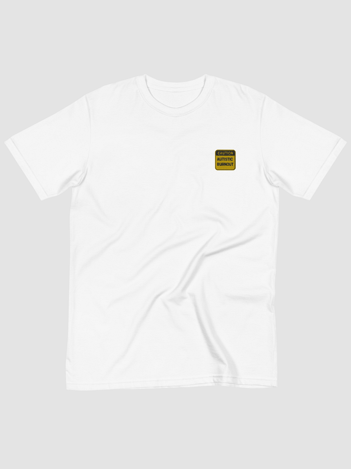 CAUTION: ASD BURNOUT eco unisex tee product image (2)