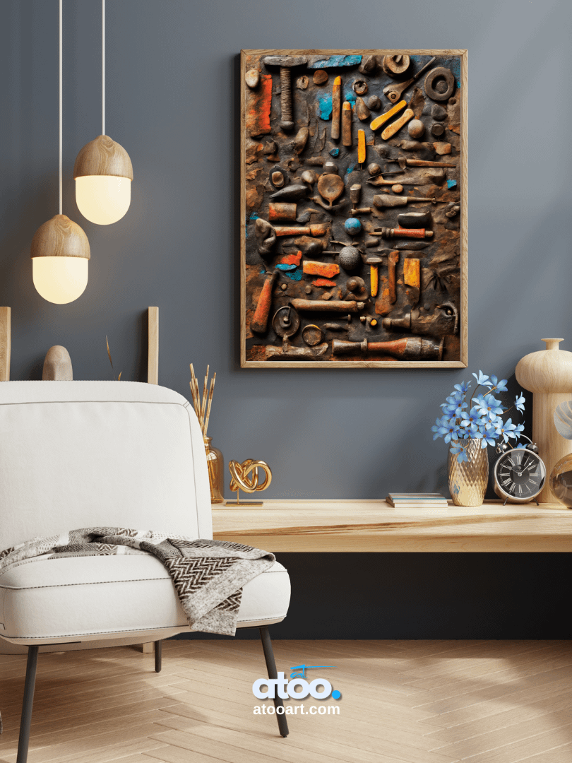 Rusty Metal Wall Art Collection product image (8)