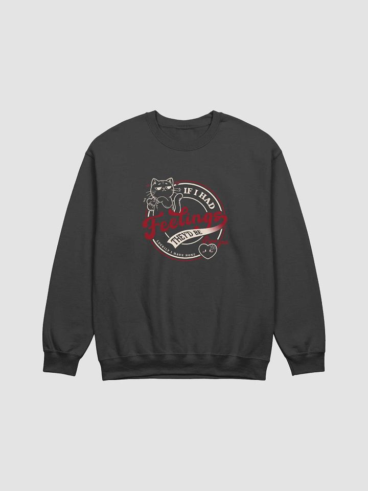 Paws Off My Heart - Crewneck Sweatshirt WHITE product image (2)