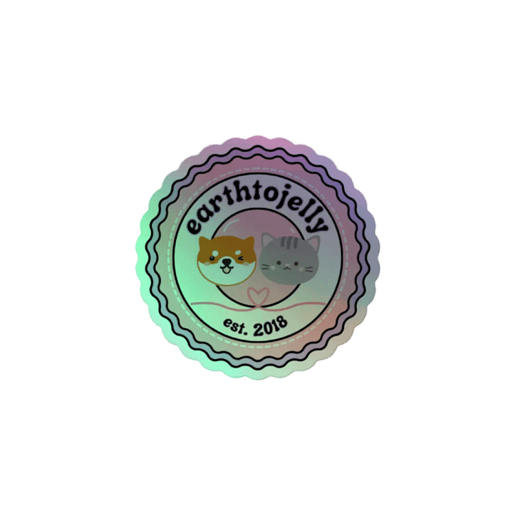 Jelly, Peach & Ash Holo Sticker product image (2)