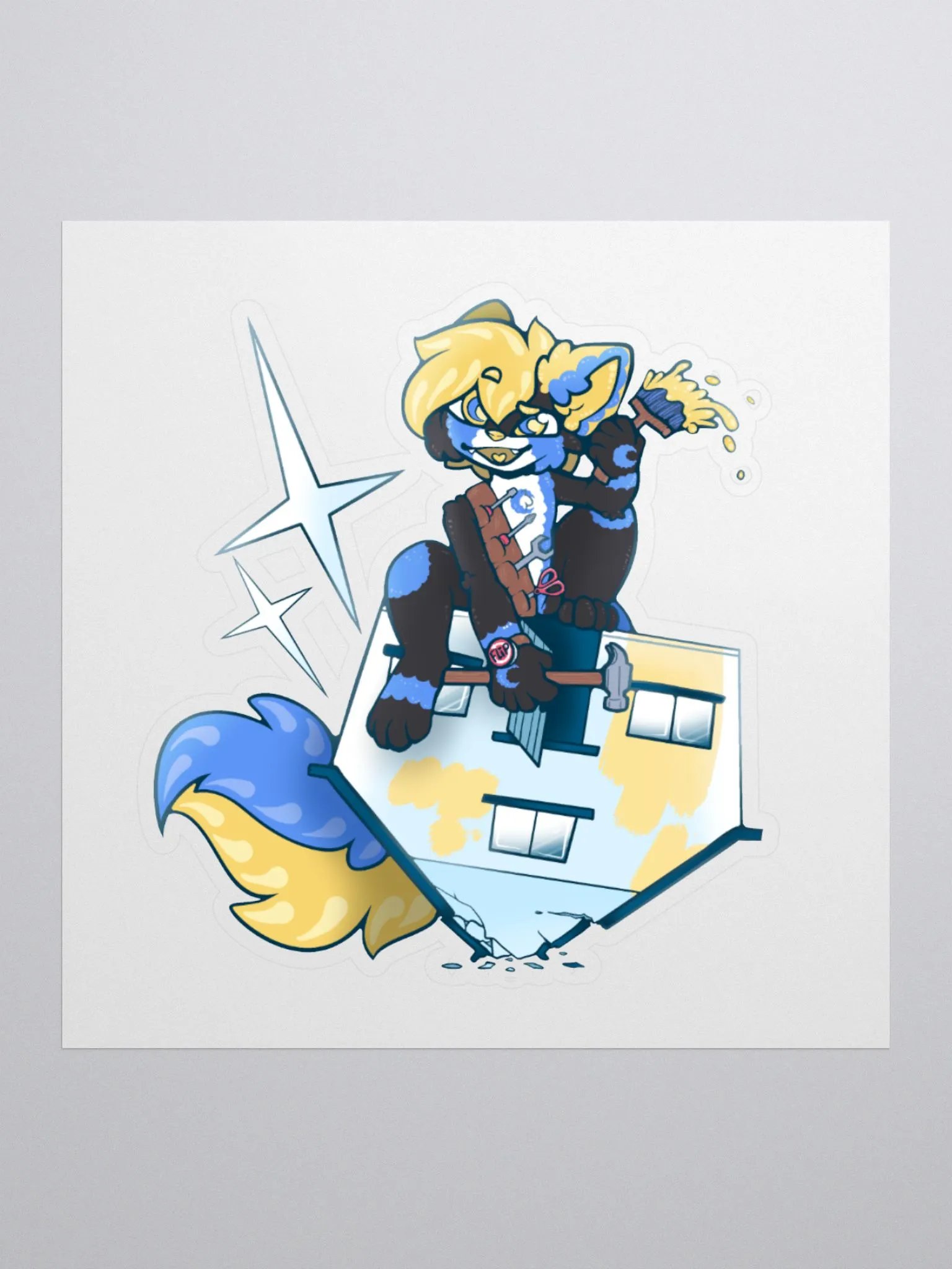 Flip Sticker product image (1)