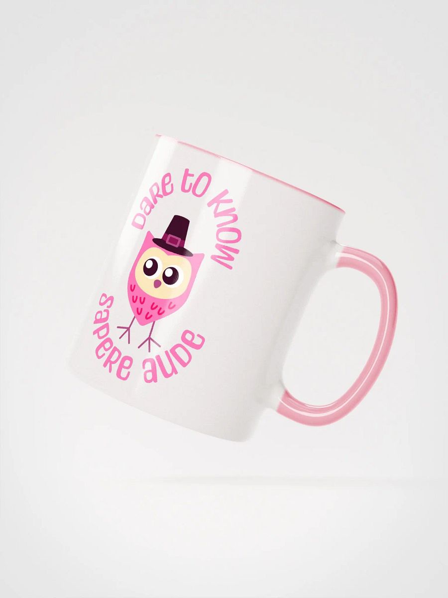 Sapere Aude Pink Mug product image (4)
