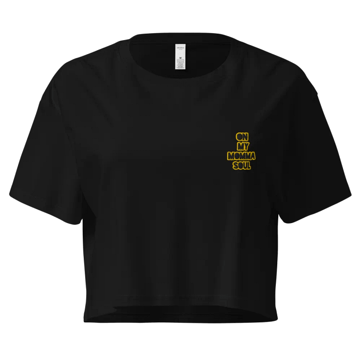 Female 'On My Momma Soul' Crop Top product image (1)