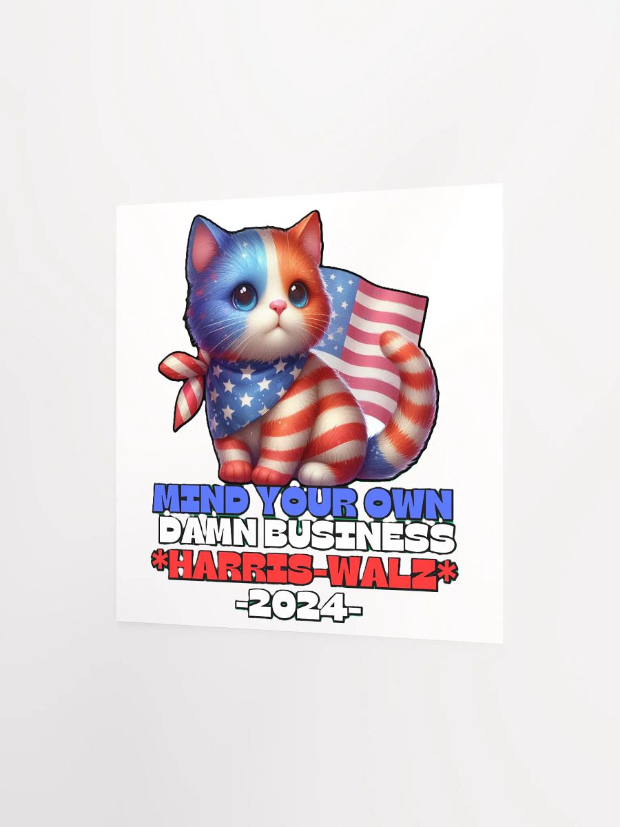 HARRIS-WALZ 2024 MIND YOUR OWN DAMN BUSINESS product image (6)