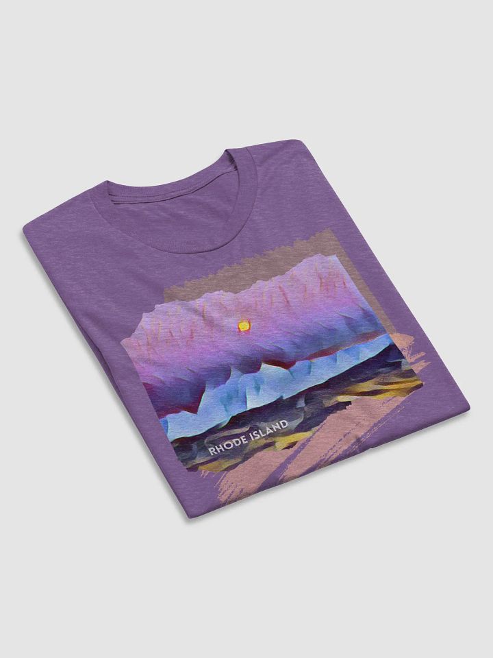 Moon Over the Cliff Walk Graphic Tri-Blend Tee product image (1)