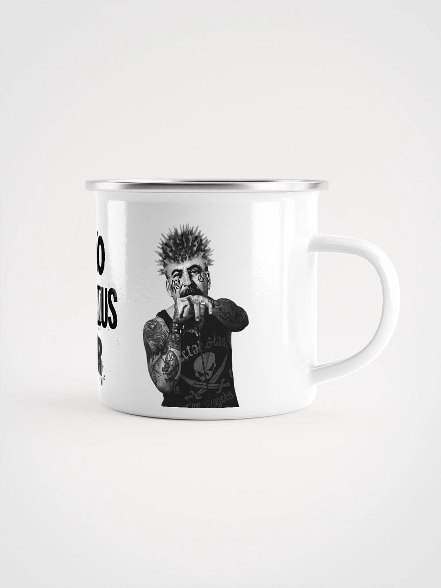 Emaille Becher "Anarcho-Stalinismus 4ever" product image (3)