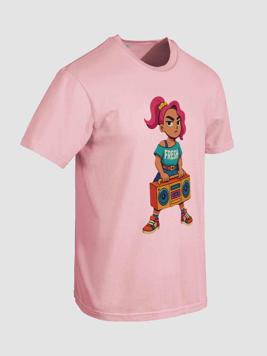 Retro 90s Boombox Girl Graphic Tee product image (76)