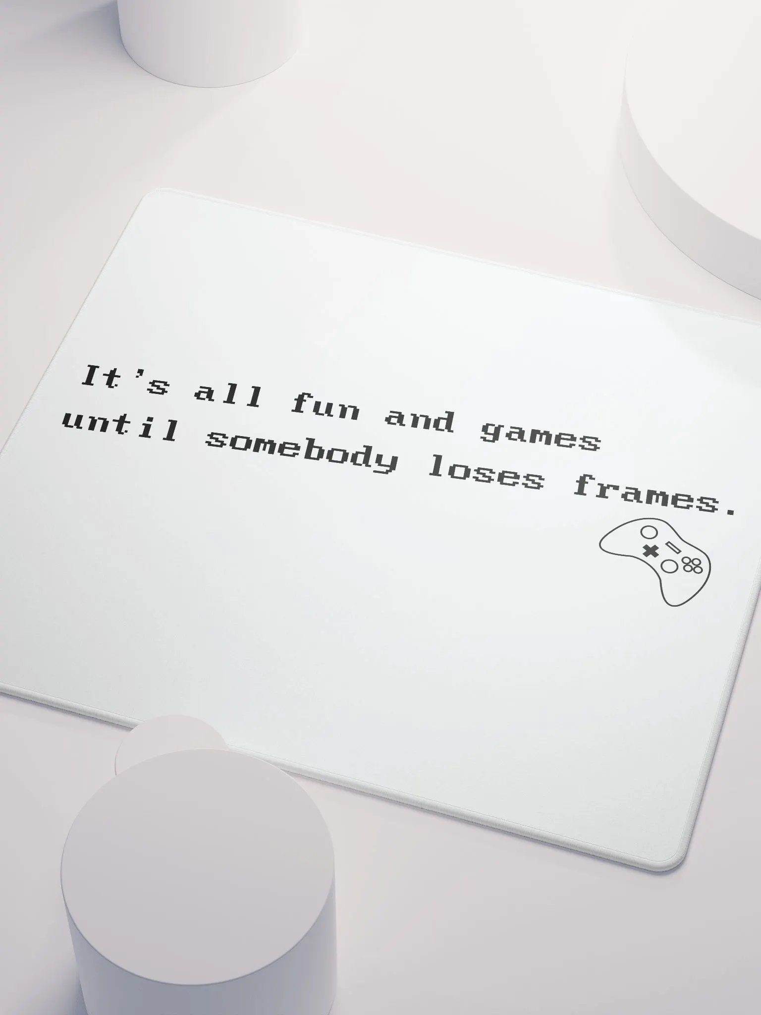It's all fun and games... Gamer mousemat (Generic) product image (1)