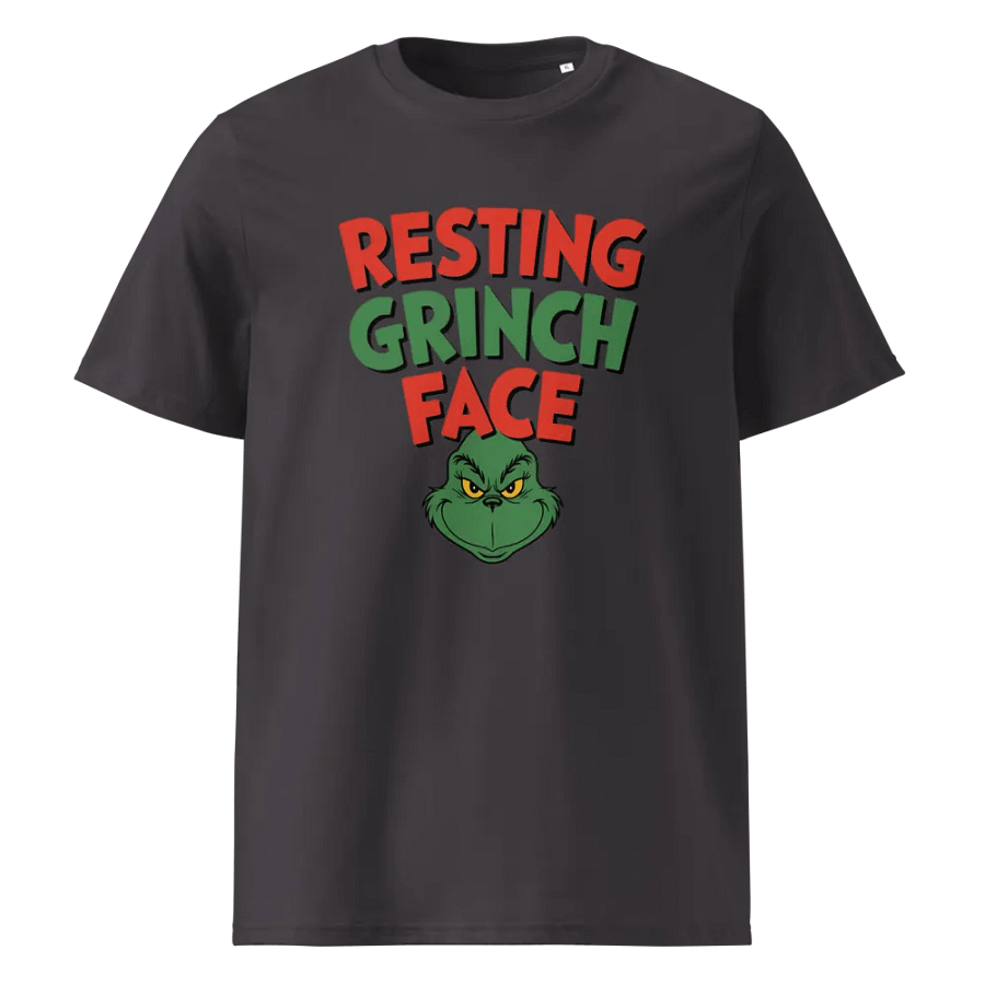 Mischievous Grinch Organic Cotton Tee product image (5)