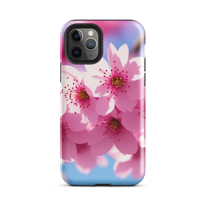 Tough Phone Case for iPhone® - Japanese Cherry Blossoms product image (2)