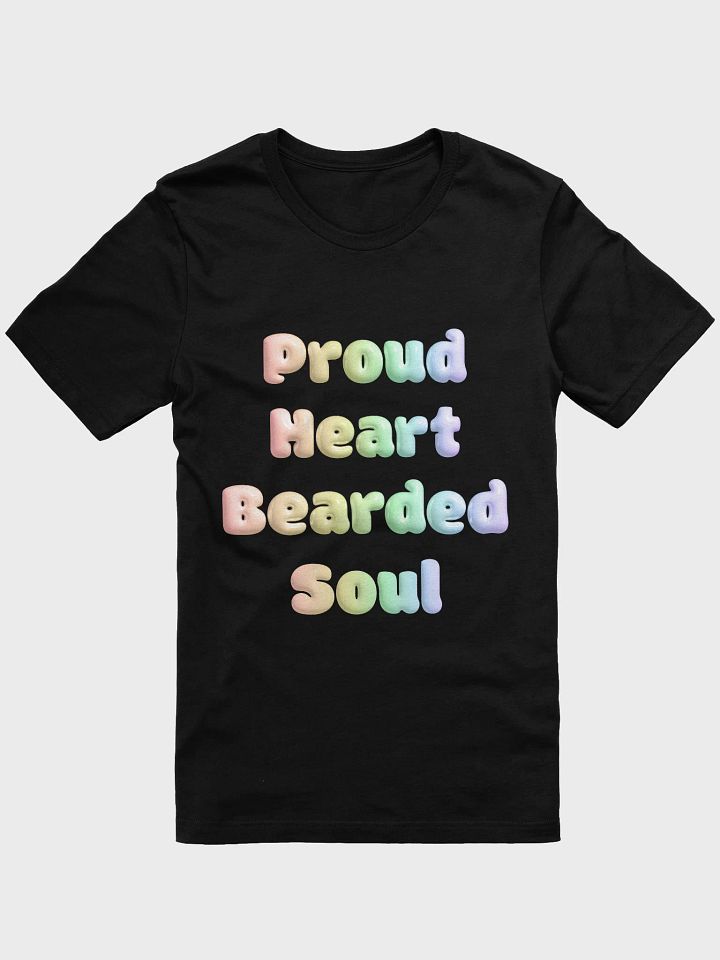 The Beard Zone Bubble Pride Graphic Tee product image (1)