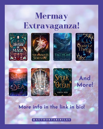 Looking for books with mermaids? Look no further! It's time for… MERMAY EXTRAVAGANZA! Since we're in May, and A SPARK OF MAGI...