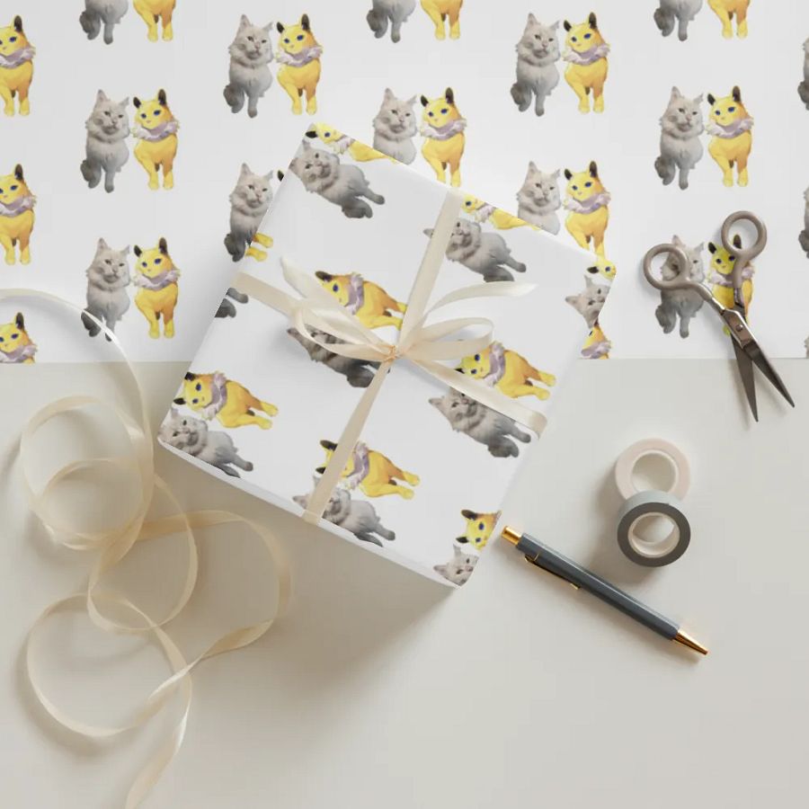 Anime Mirrored Sage! Wrapping Paper product image (12)