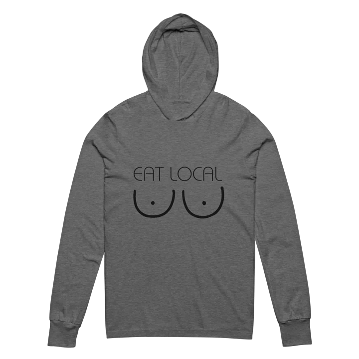 Funny Eat Local Breastfeeding Hoodie, Breastfed Baby Hoodie product image (18)