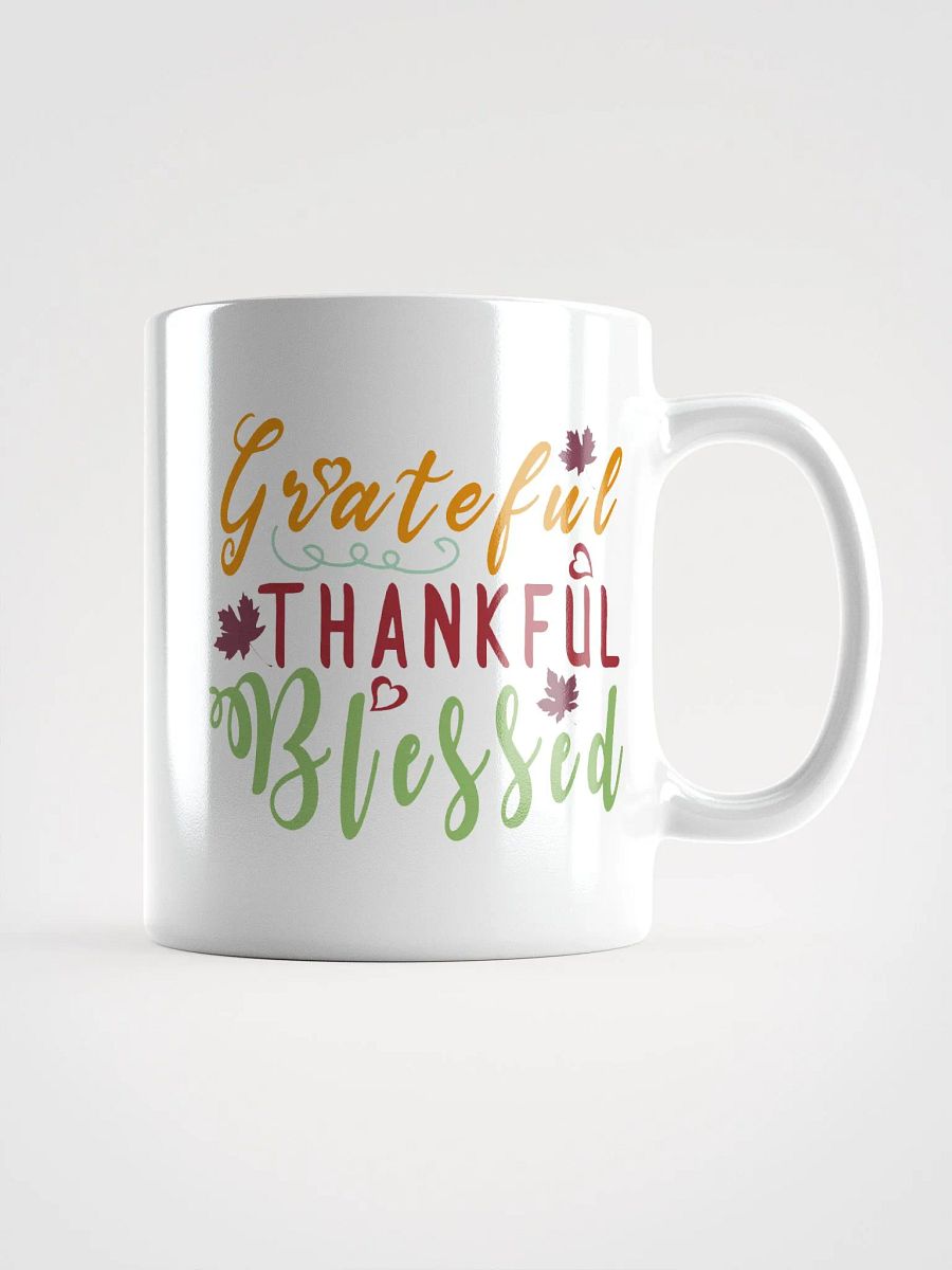 Grateful, Thankful, Blessed Mug product image (1)