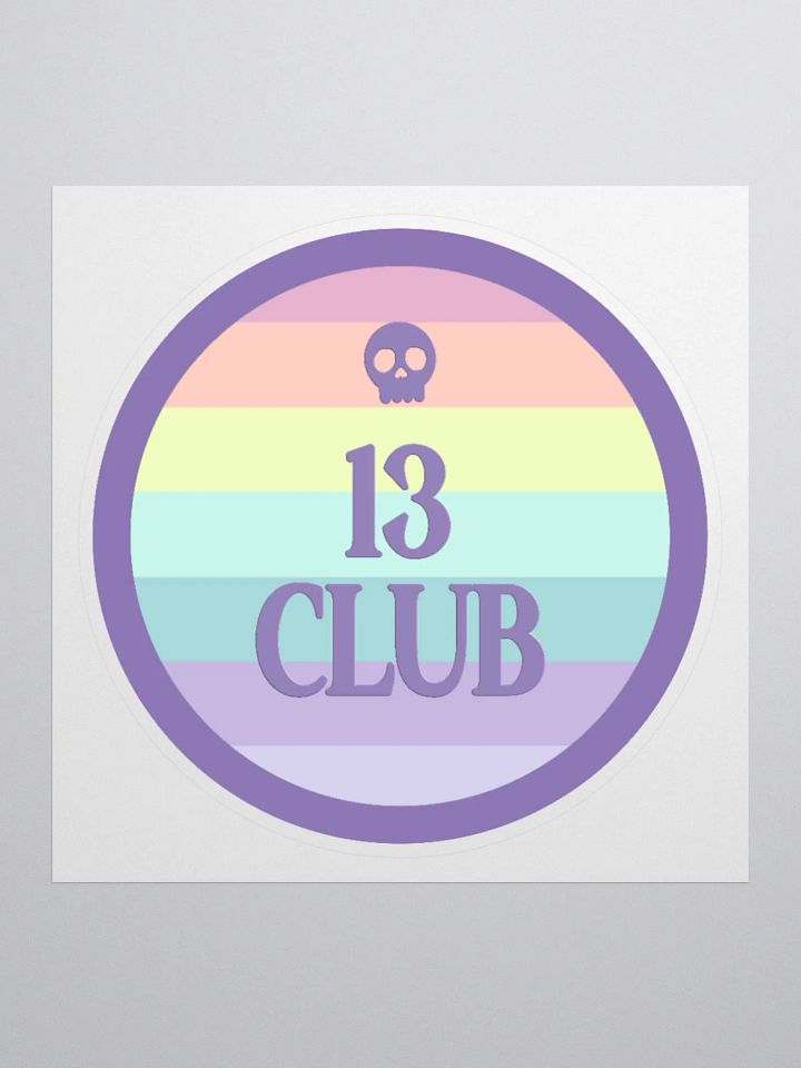 13 Club Sticker product image (1)