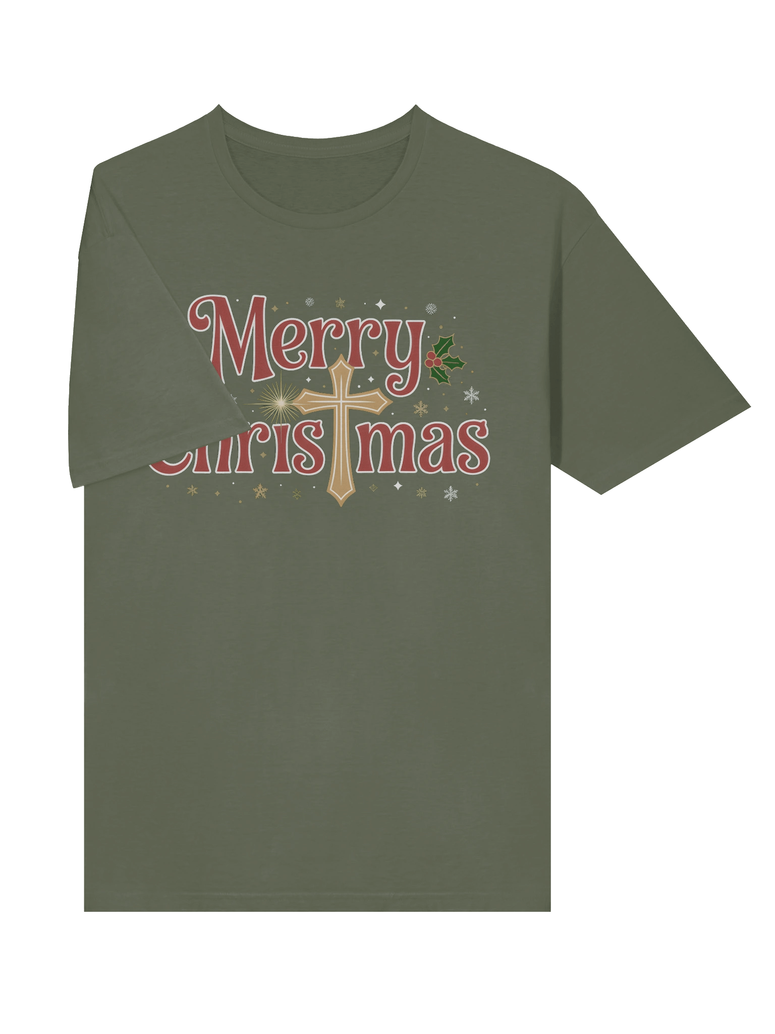 Christian Christmas Shirt Merry Christmas Cross product image (5)