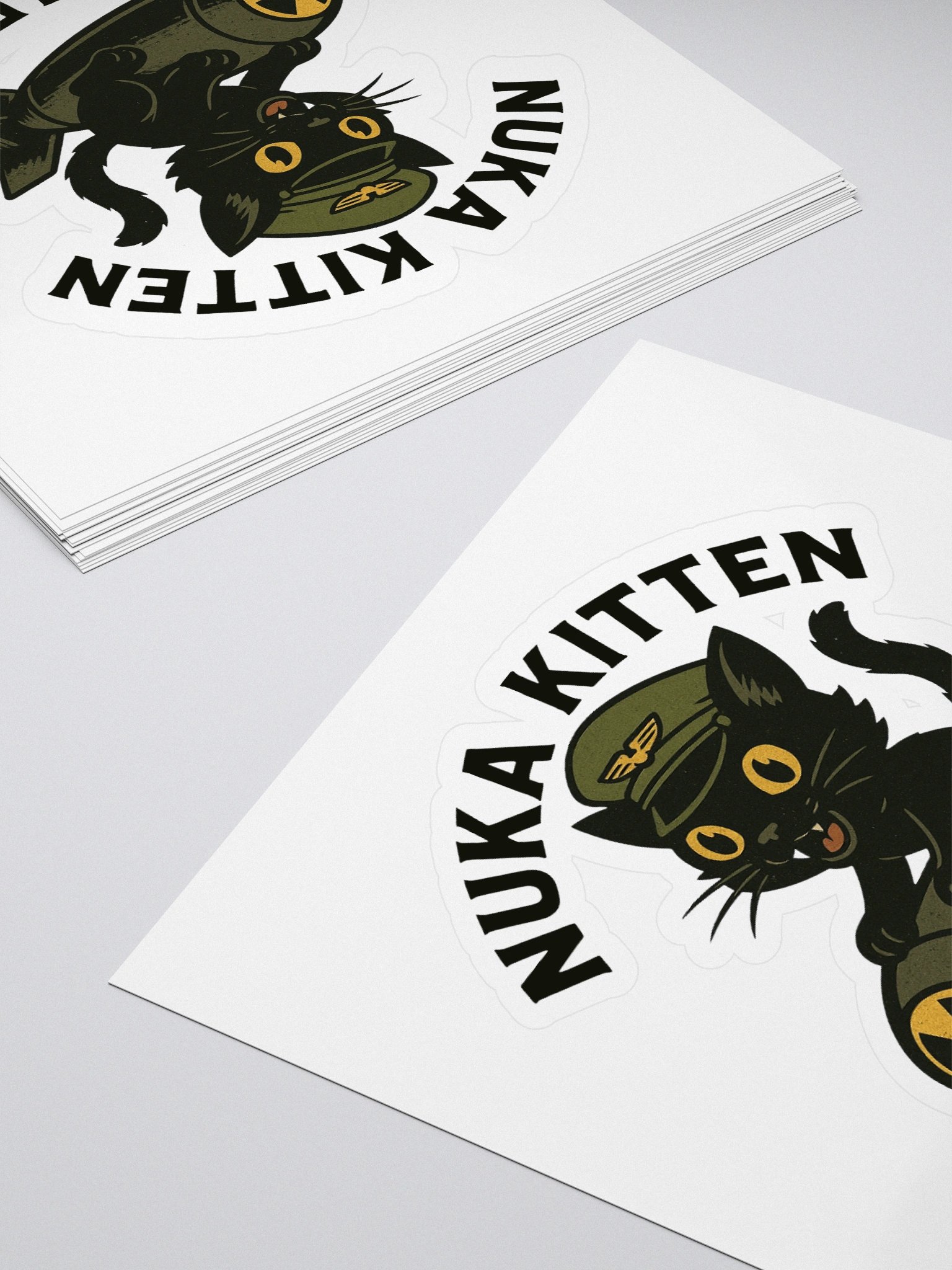 NUKA KITTEN REGIMENT STICKER product image (4)