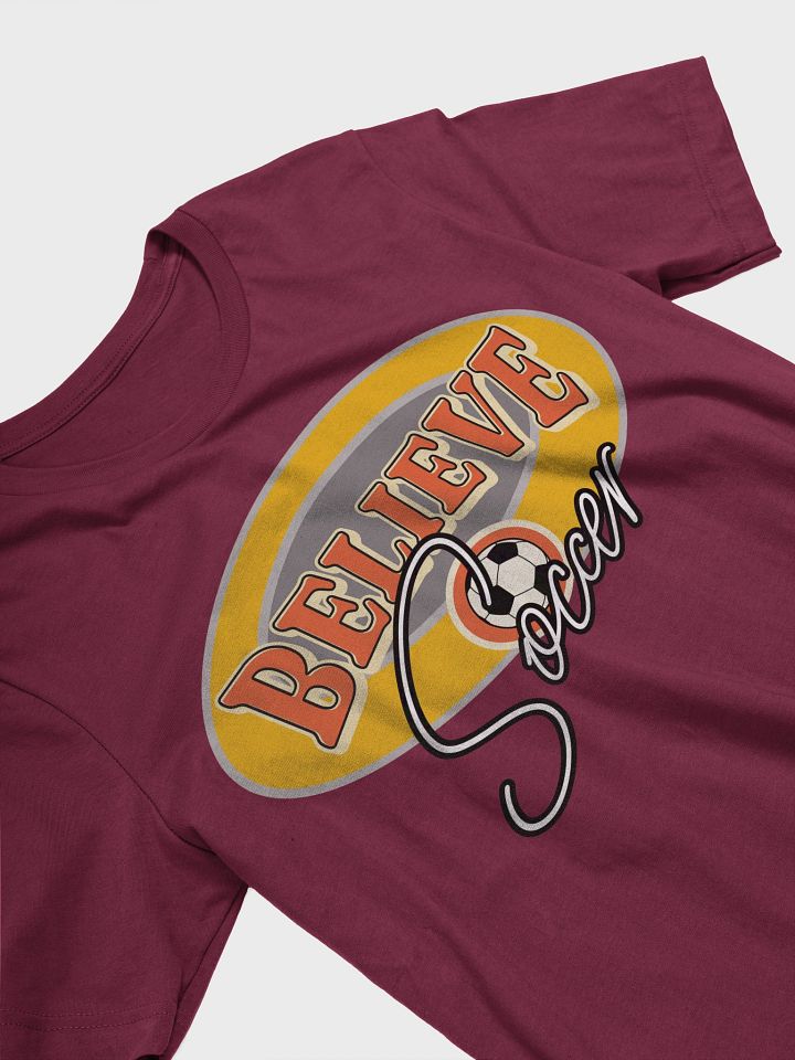Believe Soccer Oval Logo T-Shirt product image (5)