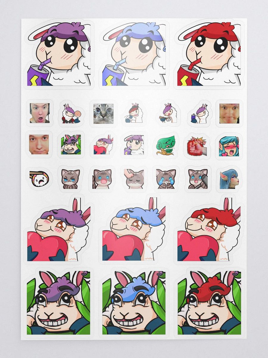 NomALlama Stickers product image (1)
