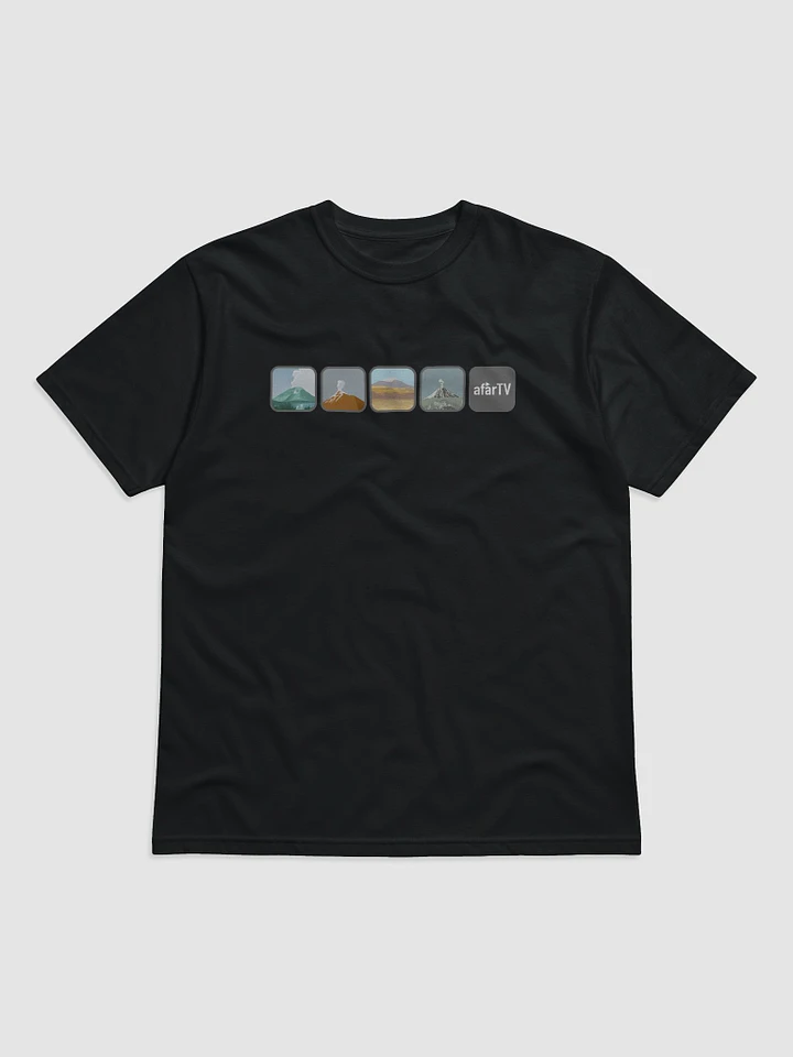 Erupting Volcanoes! Organic Cotton T-Shirt product image (1)