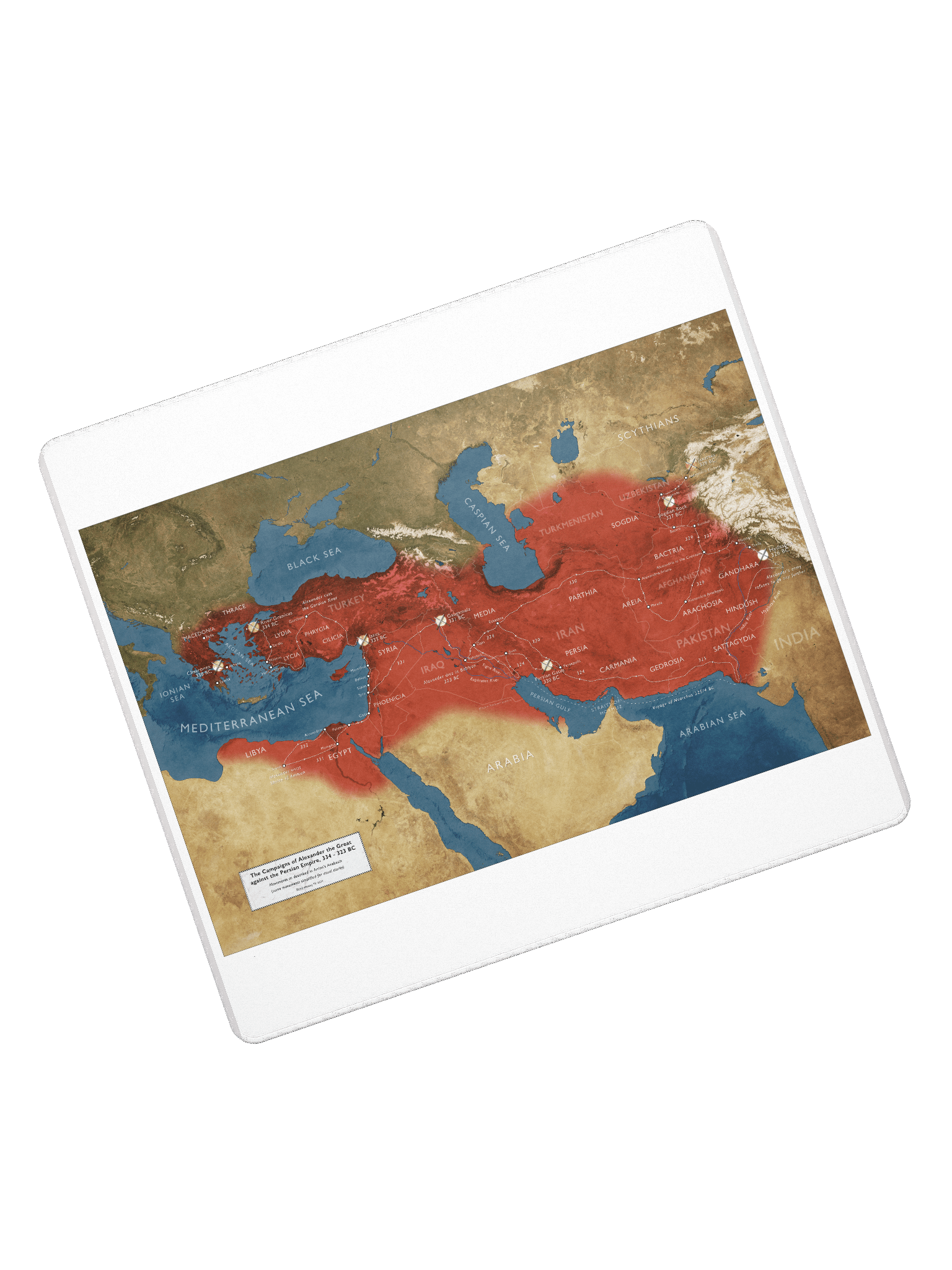The Campaigns of Alexander - Gaming Mouse Pad product image (7)