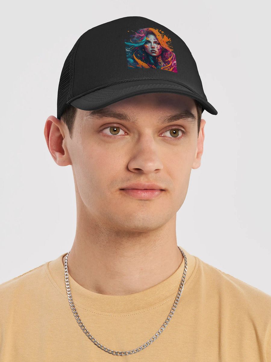 Swirling Sunset Trucker Hat product image (5)
