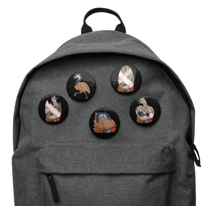 RAWR Earthen Pins - Large Black product image (2)