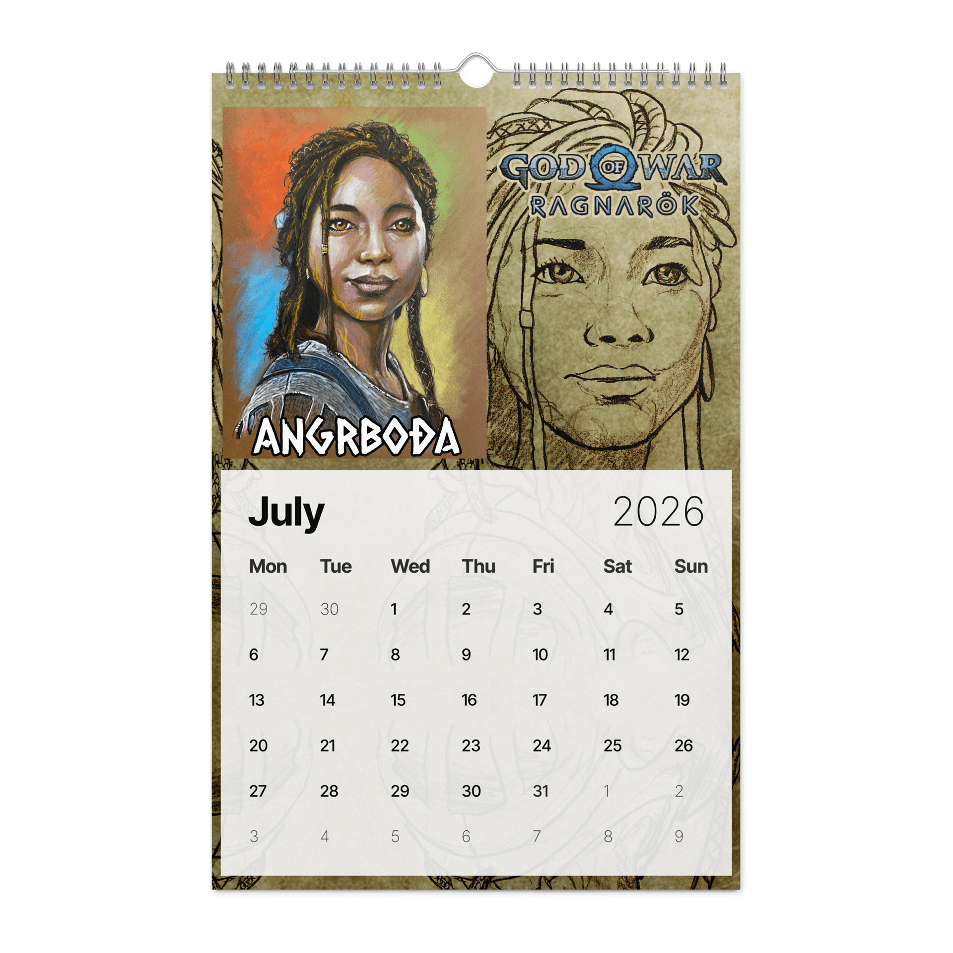 ELFSAR's 2026 God of War Ragnarök Calendar product image (8)