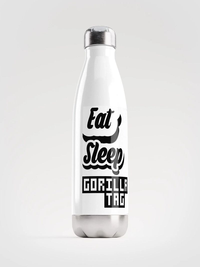 Eat Sleep Gorilla Tag Bottle