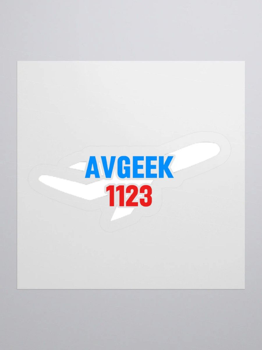 Avgeek1123 Plane Symbol Sticker product image (4)