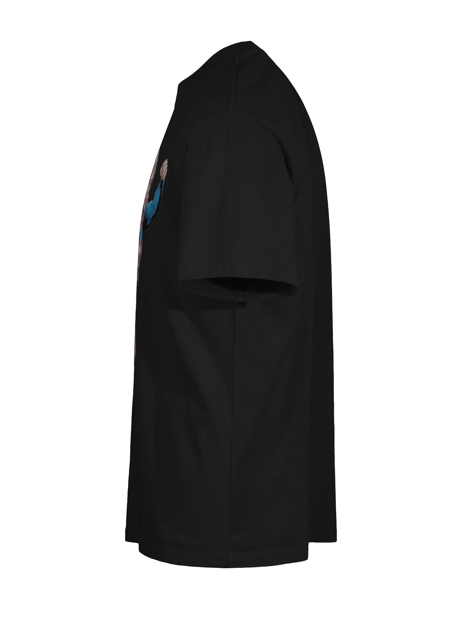 Supergirl Stellar Shadow Oversized Faded T-Shirt product image (10)