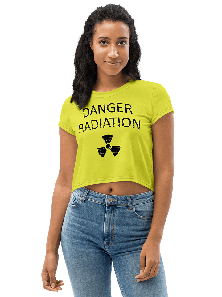 (2 sided) Co-60 Fan Club crop tee product image (1)