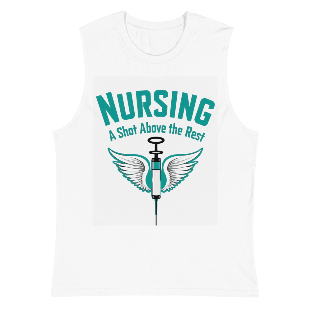 Winged Nursing Muscle Tank product image (6)