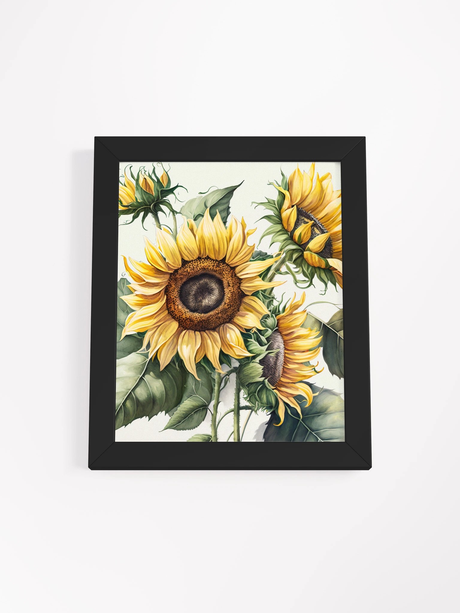 Radiant Sunflowers Framed Matte Poster product image (1)